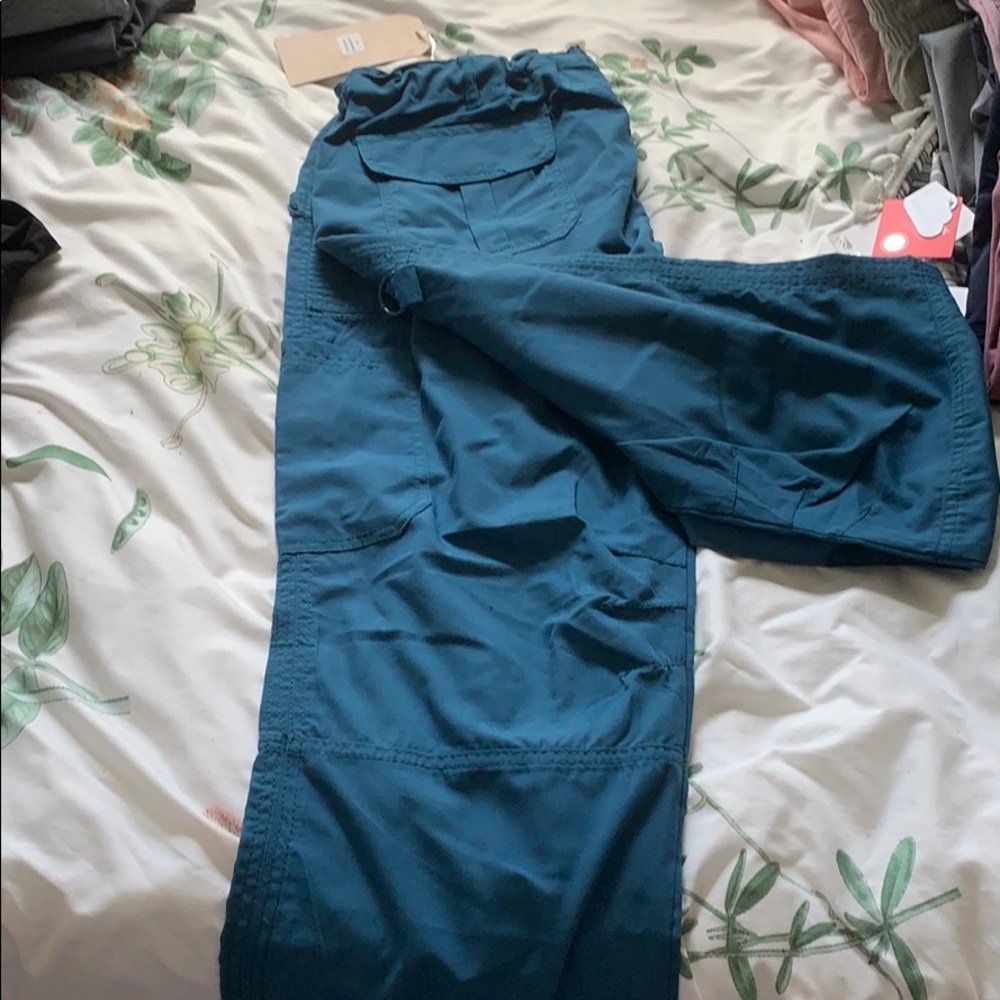 Blue scrubs